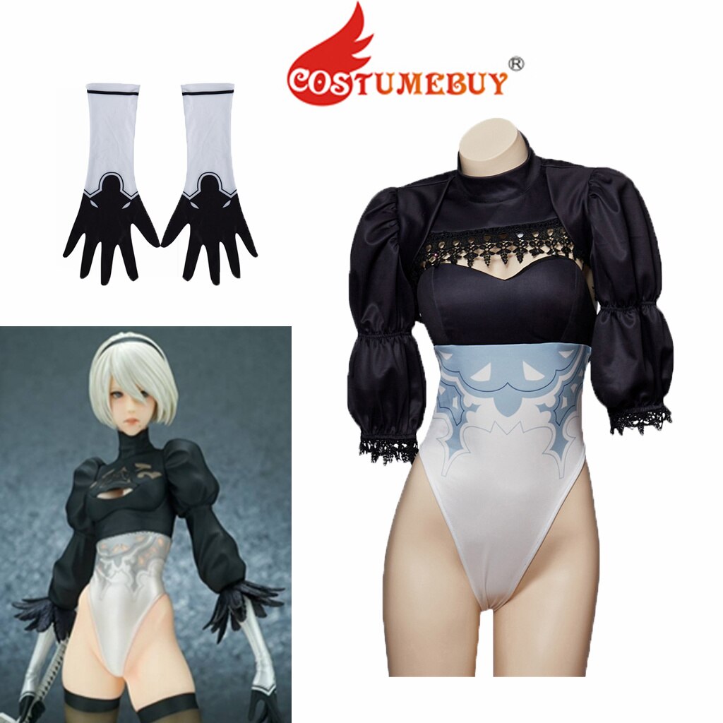 CostumeBuy Nier Automata ڽ ǻ Yorha 2B   Ʈ  ǻ ҷ ɽ  ٵ Ʈ 尩